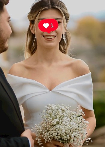 Beyaz Midi Boy Nişan Elbisesi - Görsel 9