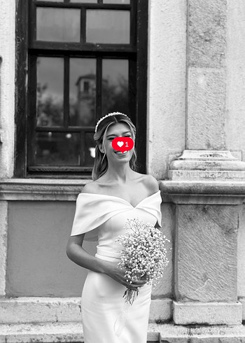 Beyaz Midi Boy Nişan Elbisesi - Görsel 8