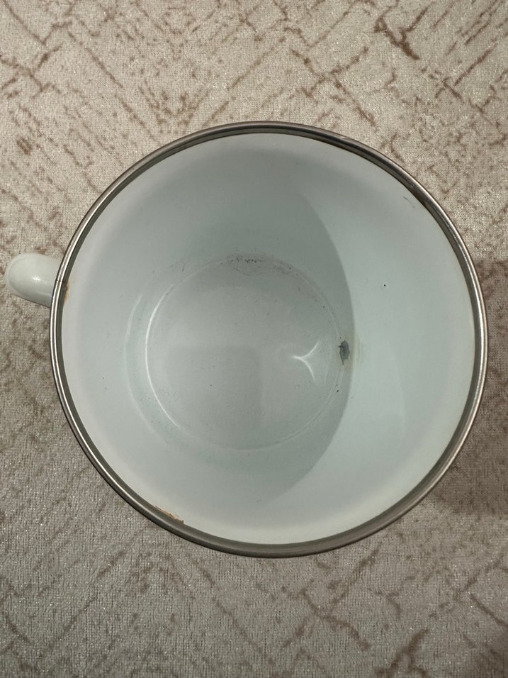 Mostar Temalı Metal Kenarlı emaye kupa - Görsel 2