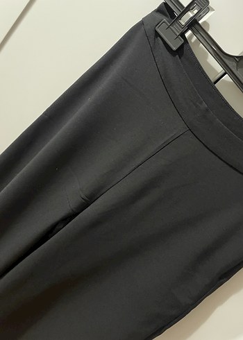 Siyah Midi Kadın Kumaş Pantolon - Görsel 2