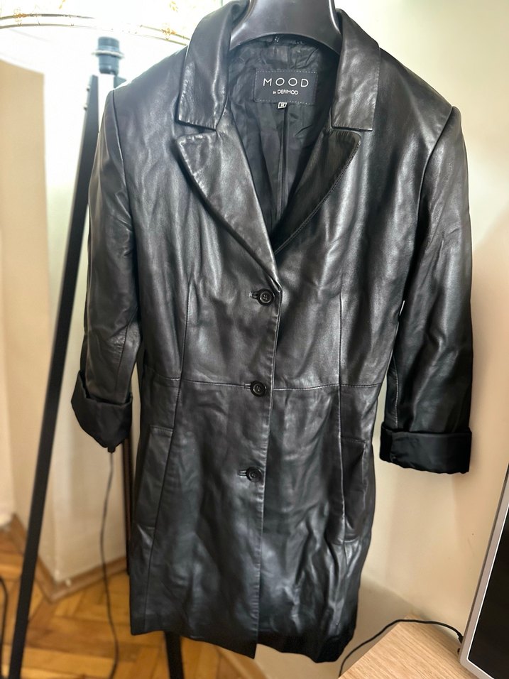 Mood by Derimod Hakiki Kuzu Derisi Ceket - Görsel 4