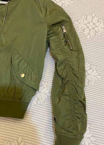 Zarif Yeşil Kadın Ceket - Görsel 4