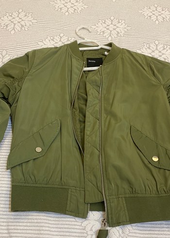 Zarif Yeşil Kadın Ceket - Görsel 5