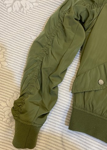 Zarif Yeşil Kadın Ceket - Görsel 2