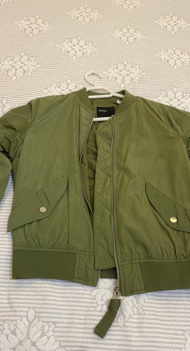 Zarif Yeşil Kadın Ceket - Görsel 5