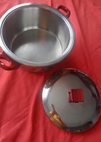 EMSAN 5 litre çelik tencere - Görsel 2