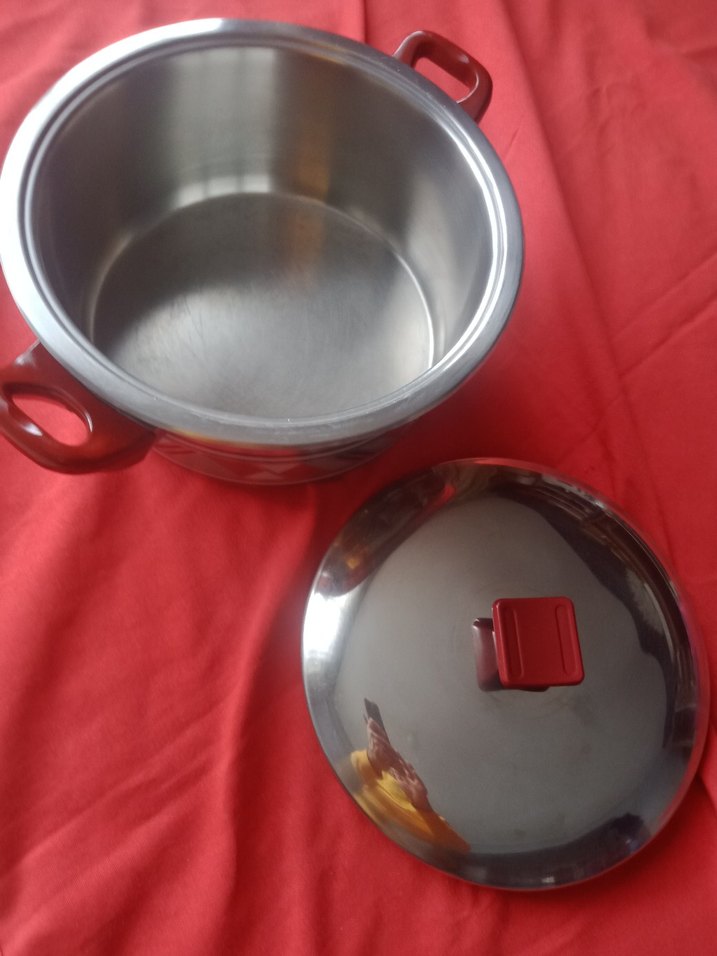 EMSAN 5 litre çelik tencere - Görsel 2