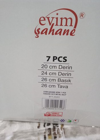 Evim Şahane 7 Parça Tencere Seti - Görsel 2