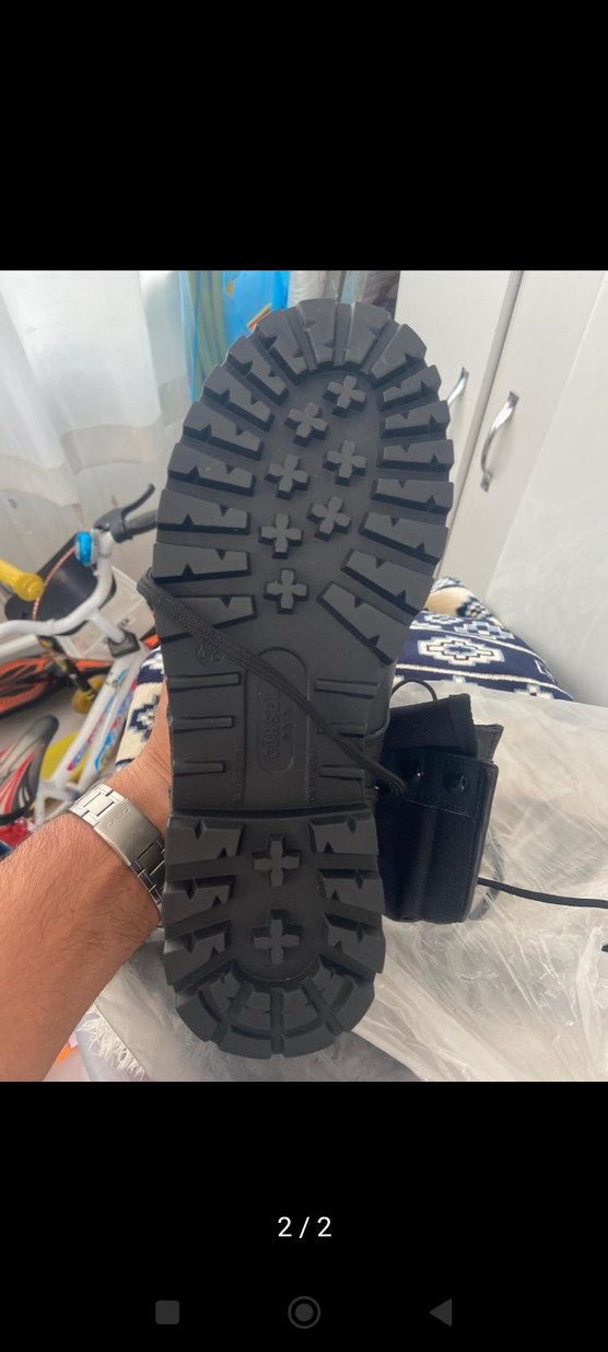 Siyah Kürklü Sokak Stili Erkek Bot - Görsel 2