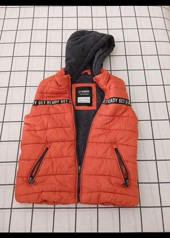 Kapüşonlu Erkek Çocuk Yelek - Görsel 3