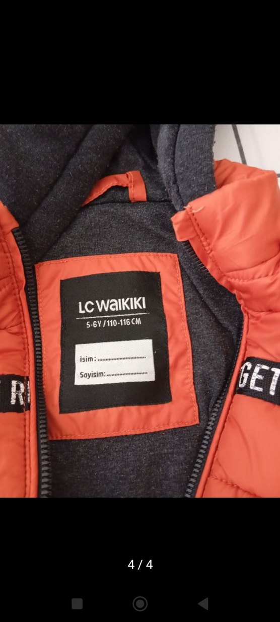 Kapüşonlu Erkek Çocuk Yelek - Görsel 4