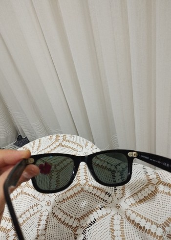 Dantel Detaylı Klasik Siyah Kadın Gözlüğü - Görsel 4