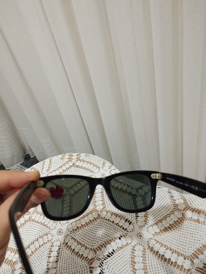 Dantel Detaylı Klasik Siyah Kadın Gözlüğü - Görsel 4