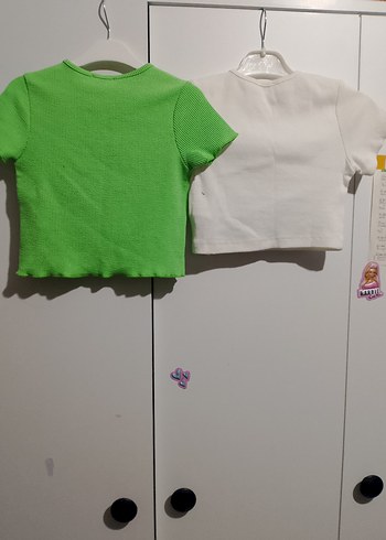 Koton Renkli Düğmeli Kız Tişörtü - Görsel 2