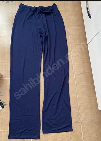 Bohem Uzun Kollu Kadın Sabahlık - Lacivert - Görsel 5