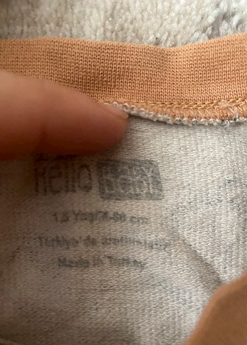 LC Waikiki Gri Desenli Askısız Bebek Tulum