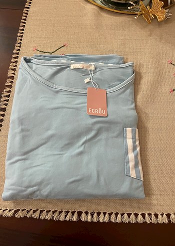 Mavi Kadın pijama takımı - Görsel 4