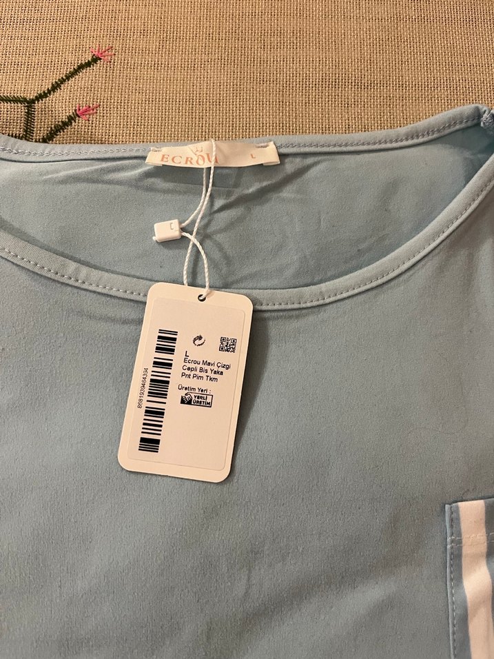 Mavi Kadın pijama takımı - Görsel 2