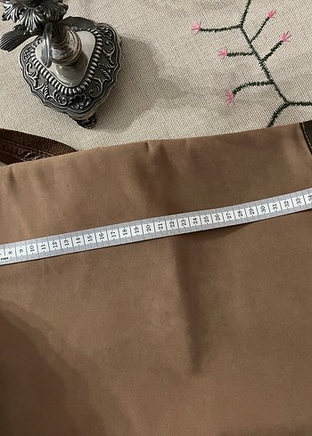 Bej Bohem Kadın Clutch Çanta - Görsel 6