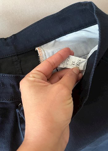 Erkek lacivert siyah normal kesim pantolon - Görsel 8