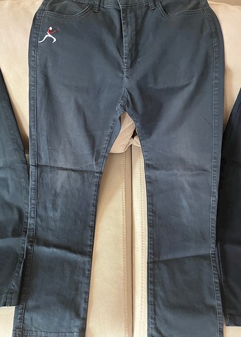 Erkek lacivert siyah normal kesim pantolon - Görsel 3