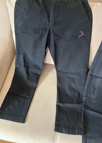 Erkek lacivert siyah normal kesim pantolon - Görsel 4