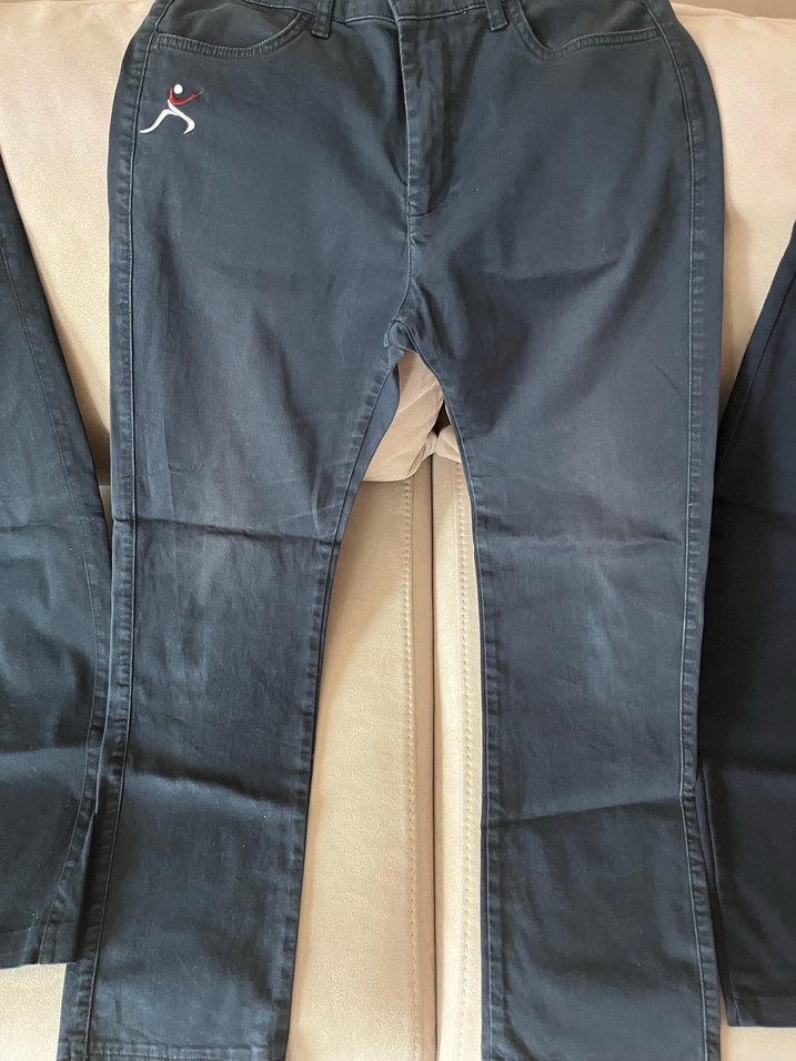 Erkek lacivert siyah normal kesim pantolon - Görsel 3