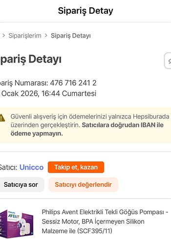 Philips Avent Elektrikli Göğüs Pompası - Görsel 4