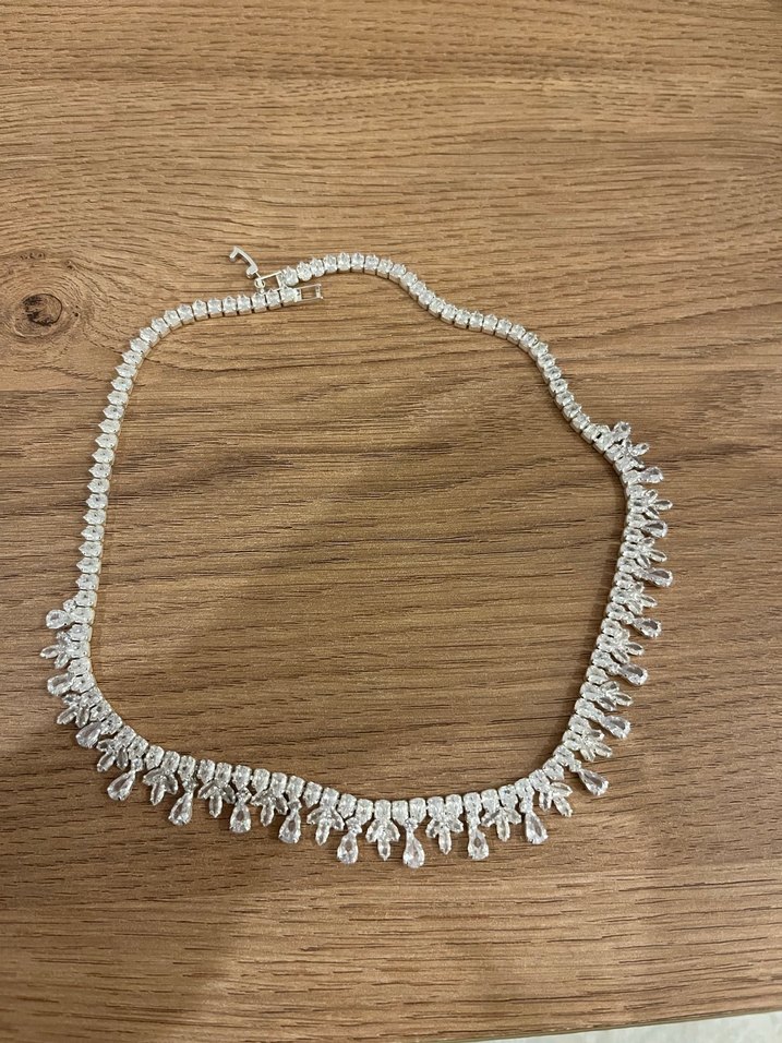 Zirkon taşlı Kolye Seti - Görsel 3