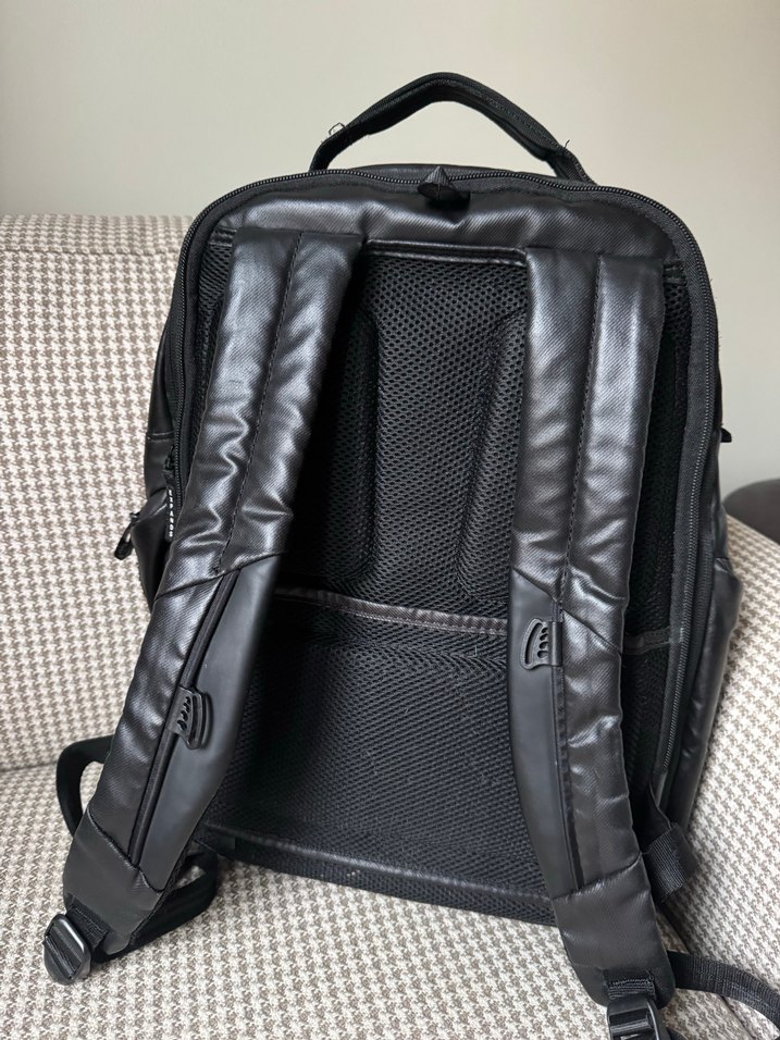 SAMSONİTE Siyah Erkek Sırt Laptop Çantası - Görsel 2