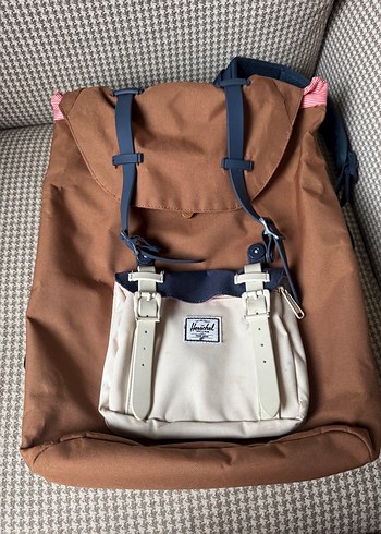 HERSCHELS Açık kahve Unisex Sırt Laptop çantası - Görsel 2