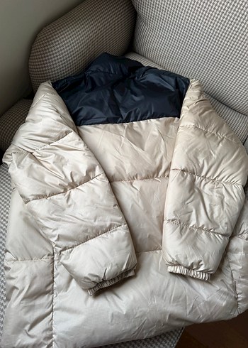 Columbia Erkek Bej Kapitone Mont AZ BULUNAN BEDEN - Görsel 2