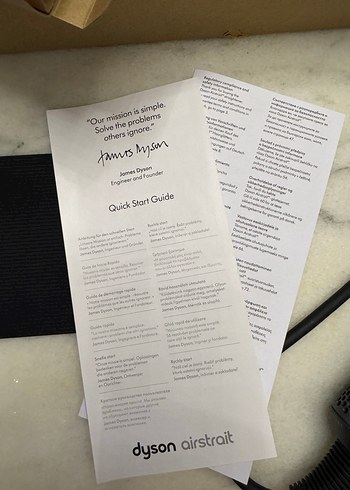 Dyson Airstrait ÇOK AZ KULLANILMIŞ - Görsel 6