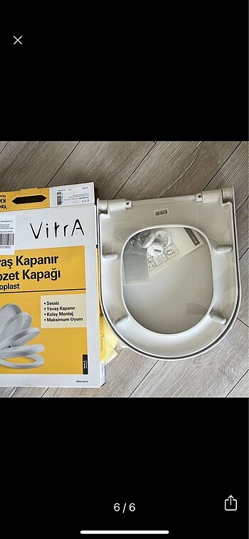 Vitra klozet kapağı