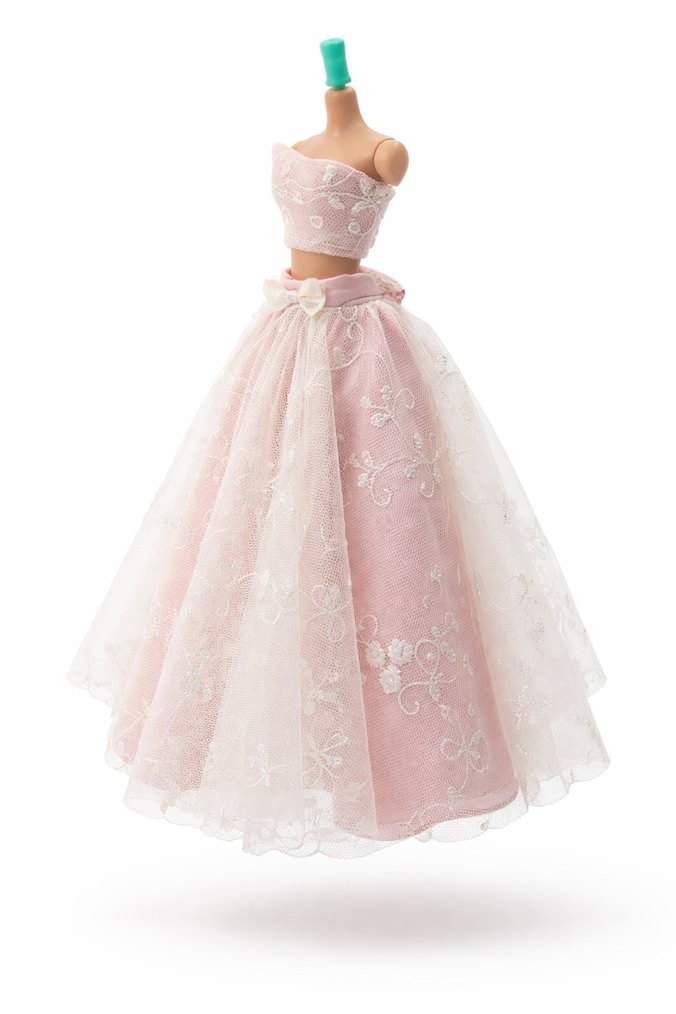 Pembe Dantel Detaylı Bebek Elbisesi - Görsel 2