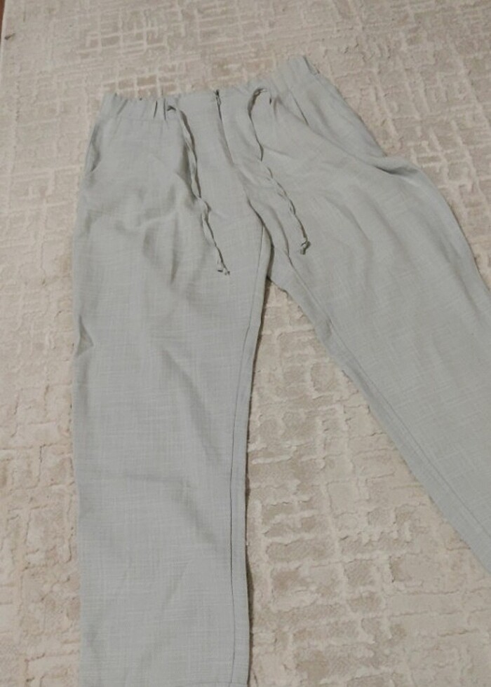 Kumaş yazlık pantolon - Görsel 2