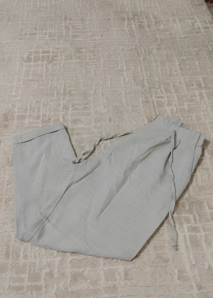 Kumaş yazlık pantolon - Görsel 4