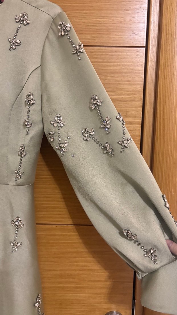 Sarooh abiye satılık defne model - Görsel 2