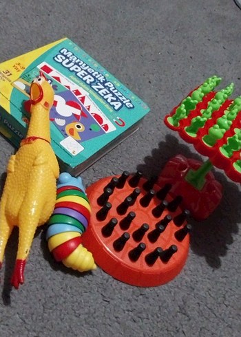 Renkli Zeka ve Denge Oyuncakları Seti - Görsel 5