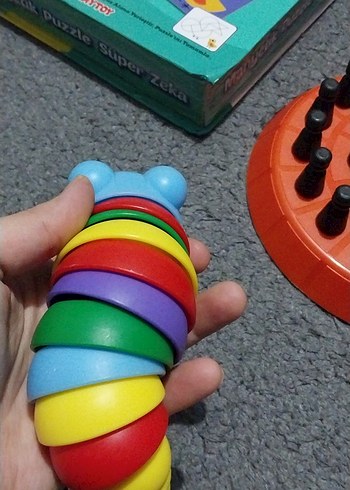 Renkli Zeka ve Denge Oyuncakları Seti - Görsel 7