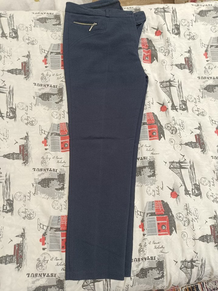 Az kullanılmış  defosuz L XL  Beden Lacivert - Görsel 3
