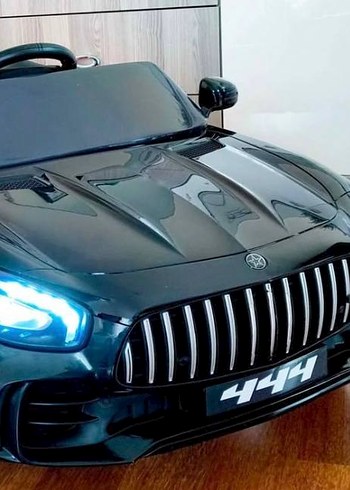 Siyah Elektrikli Çocuk Oyuncak Arabası - Görsel 4