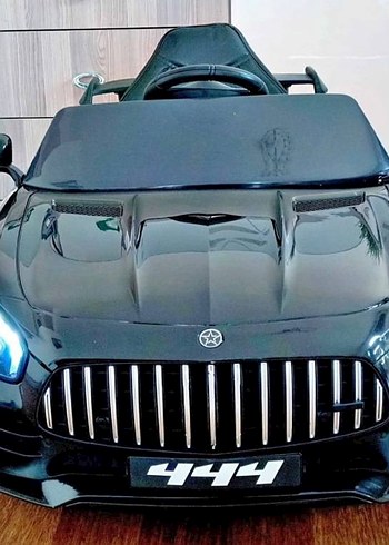 Siyah Elektrikli Çocuk Oyuncak Arabası - Görsel 2