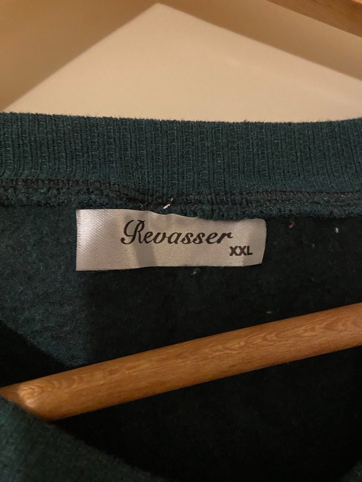 Kadın Yeşil Brooklyn Baskılı Sweatshirt - Görsel 3