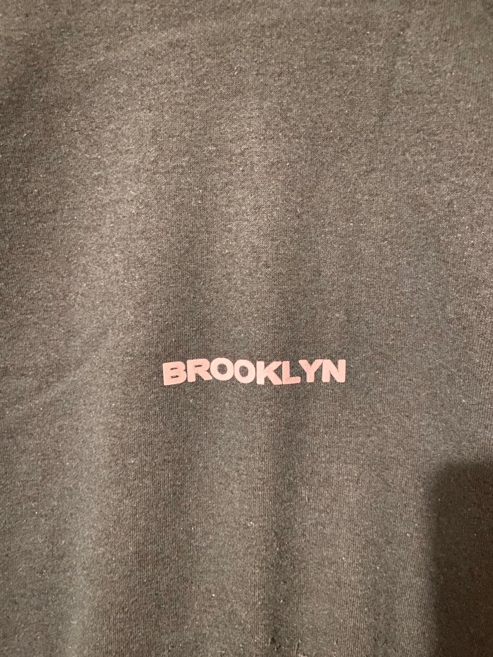 Kadın Yeşil Brooklyn Baskılı Sweatshirt - Görsel 2