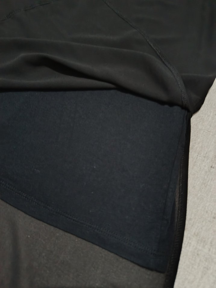 Siyah Hamile Midi Elbise - Görsel 3