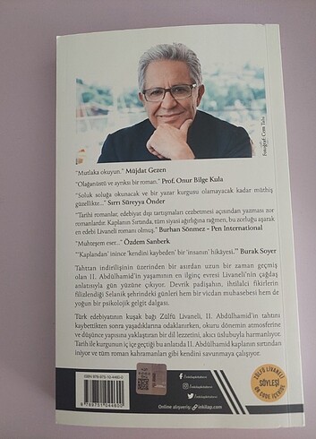  Zülfü livaneli kaplanın sırtında roman