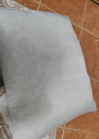 Gri Düz Desen Yastık - Görsel 3