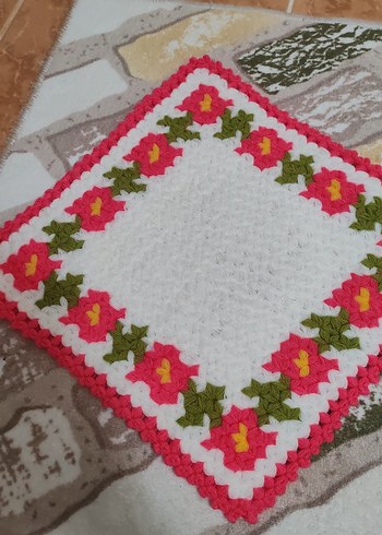 Çiçek Desenli Çok Renkli Banyo Süngeri - Görsel 3