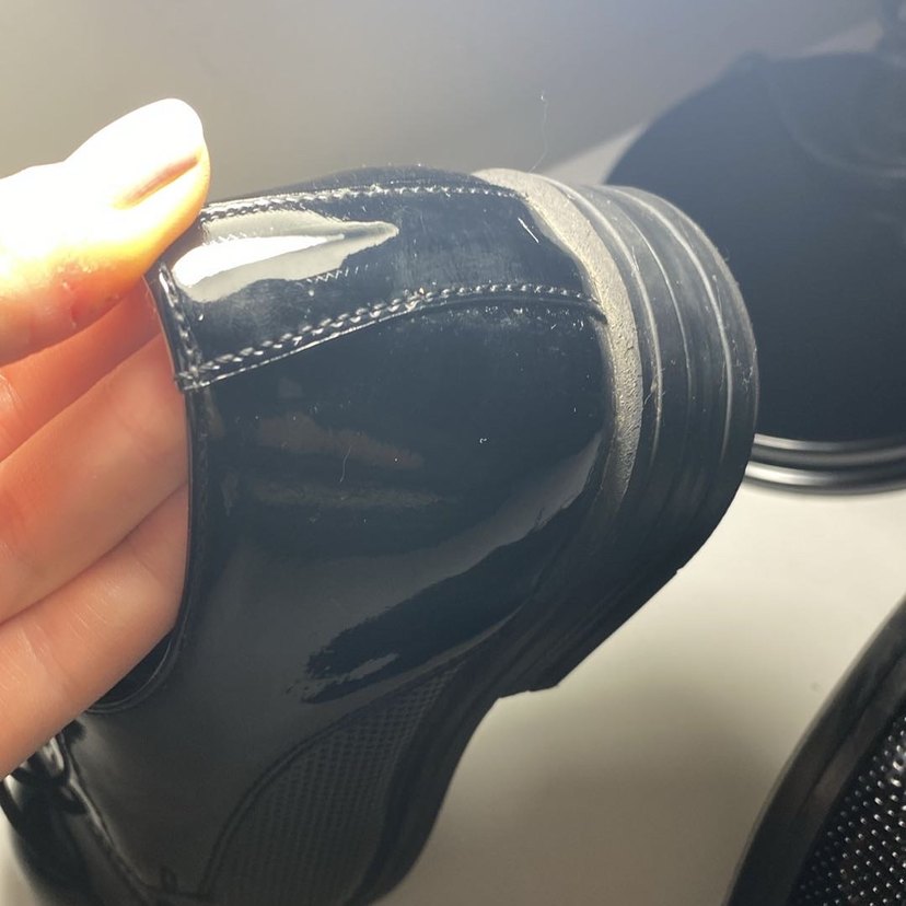 Siyah rugan Klasik Erkek Çocuk Ayakkabı - Görsel 4